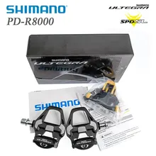 Shimano Road Bike Pedal ULTEGRA PD R8000 Pedals Carbon Bicycle Self-Locking Pedal With SM-SH11 Cleats for Road Competition Pedal