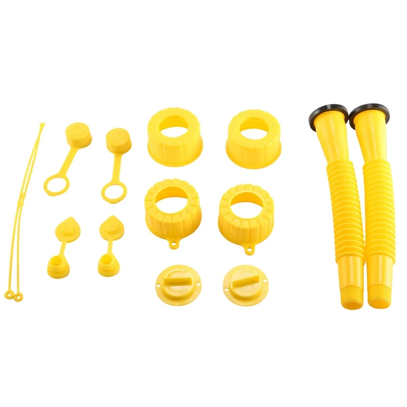 Gas Can Spout Replacement, Gas Can Nozzle Gas Can Spout Replacement Kit,For Most 1/2/5/10 Gallon Oil Cans
Gas Can Spout Replacement, Gas Can Nozzle Gas Can Spout Replacement Kit,For Most 1/2/5/10 Gallon Oil Cans