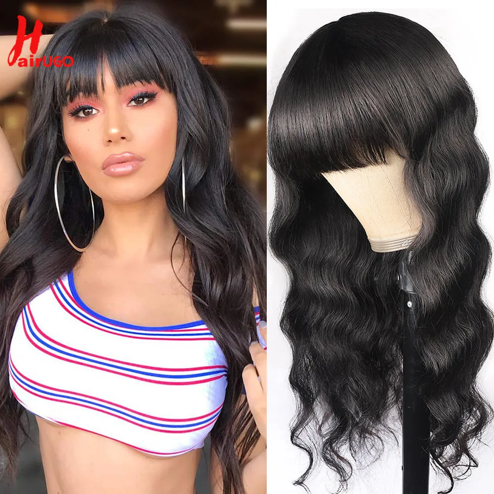 HairUGo Body Wave Human Hair Wigs With Bangs 99J Burgundy Human Hair Wigs For Women Non-Remy Body Wave Wigs Full Machine 180%
HairUGo Body Wave Human Hair Wigs With Bangs 99J Burgundy Human Hair Wigs For Women Non-Remy Body Wave Wigs Full Machine 180%