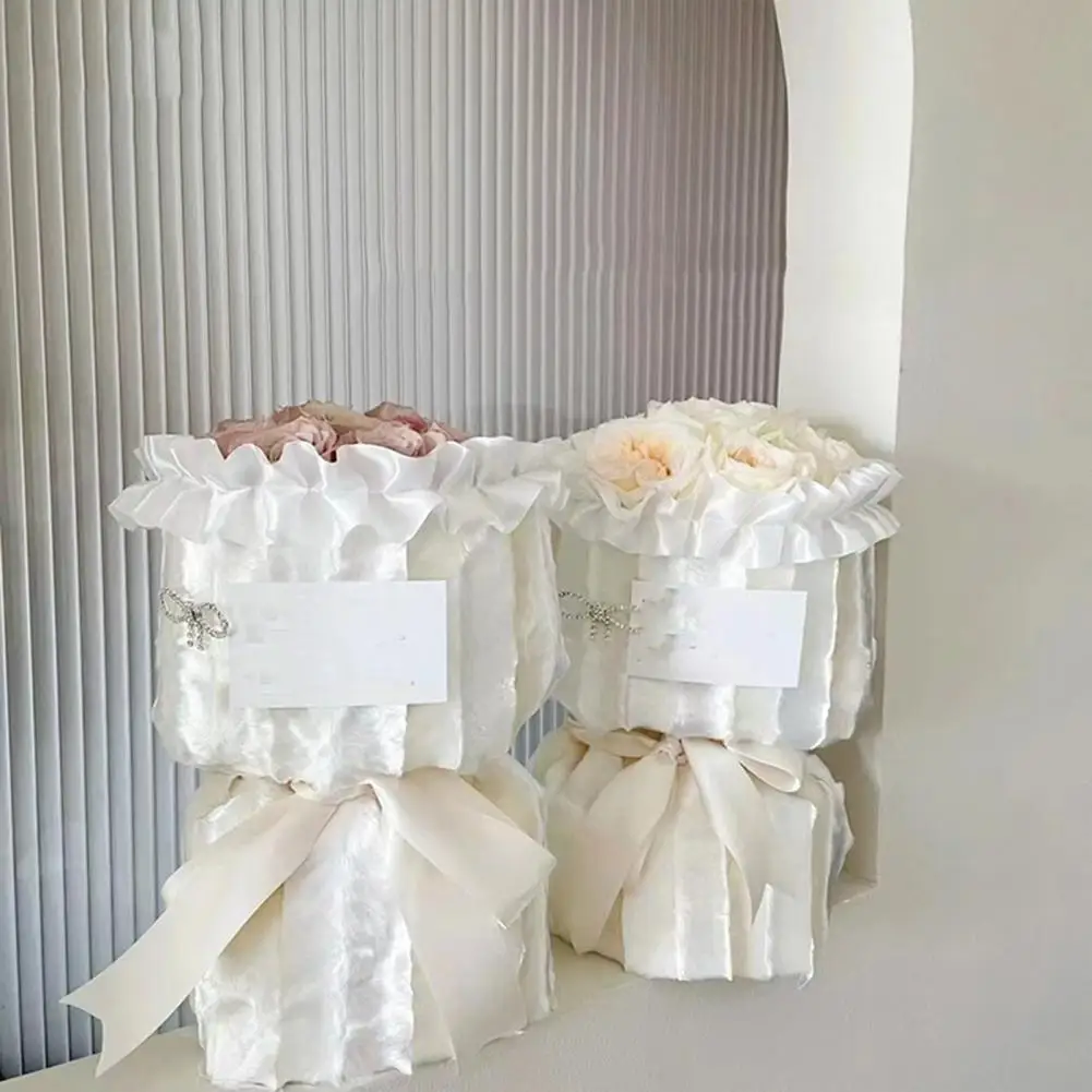 Gift Box Ribbon 1 Roll Great Fine Workmanship Beautiful Floral Cake Decoration Skirt Ribbons Festival Supply
Gift Box Ribbon 1 Roll Great Fine Workmanship Beautiful Floral Cake Decoration Skirt Ribbons Festival Supply