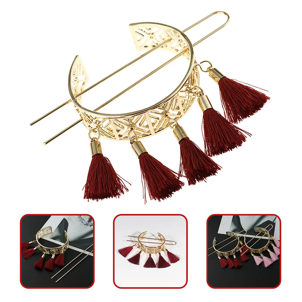 2pcs Hair Stick Tassel Hair Fork Retro Hairpin Bun Hairpin Girl Hair Accessory
2pcs Hair Stick Tassel Hair Fork Retro Hairpin Bun Hairpin Girl Hair Accessory