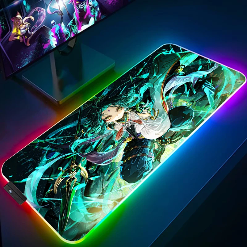 Mousepad Rgb Mouse Pad Xxl Genshin Impact Desk Accessories Pc Cabinet Keyboard Gamer Mat Mats Gaming Anime Carpet Large Computer
Mousepad Rgb Mouse Pad Xxl Genshin Impact Desk Accessories Pc Cabinet Keyboard Gamer Mat Mats Gaming Anime Carpet Large Computer