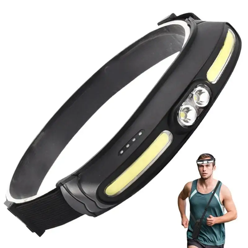 Head Flashlight COB Adjustable LED Rechargeable Headband Light LED Head Lamp Flashlight Waterproof Head Flashlight For Outdoor
Head Flashlight COB Adjustable LED Rechargeable Headband Light LED Head Lamp Flashlight Waterproof Head Flashlight For Outdoor