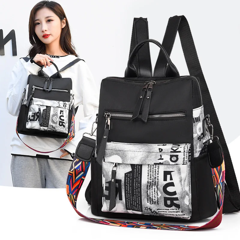 New Fashion Printed Backpack Women's Leisure Large Capacity Travel Bag Light Student Schoolbag Single Shoulder Bag
New Fashion Printed Backpack Women's Leisure Large Capacity Travel Bag Light Student Schoolbag Single Shoulder Bag