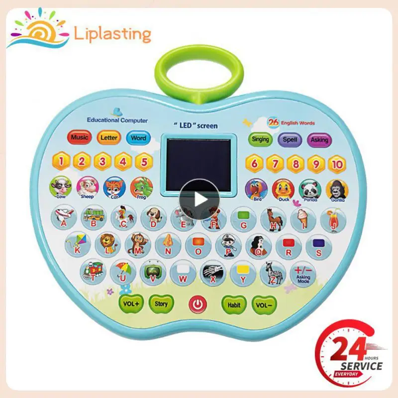 1-4Years Led Smart English Learning Machine Children Early Education Game Toddler Toy Apple Shape English Tablet Reading Machine
1-4Years Led Smart English Learning Machine Children Early Education Game Toddler Toy Apple Shape English Tablet Reading Machine