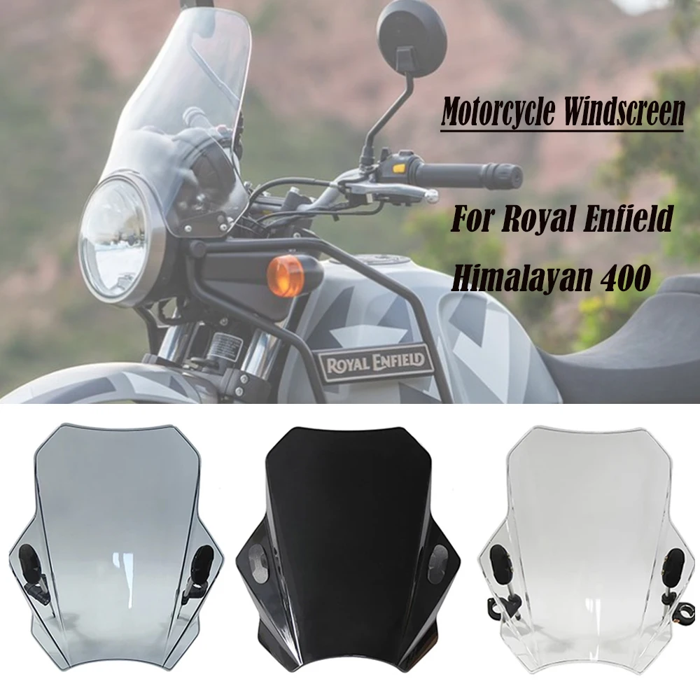 For Himalayan 400 2021 New Universal Motorcycle Windshield Glass Cover Screen Deflector Motorcycle Accessories
For Himalayan 400 2021 New Universal Motorcycle Windshield Glass Cover Screen Deflector Motorcycle Accessories