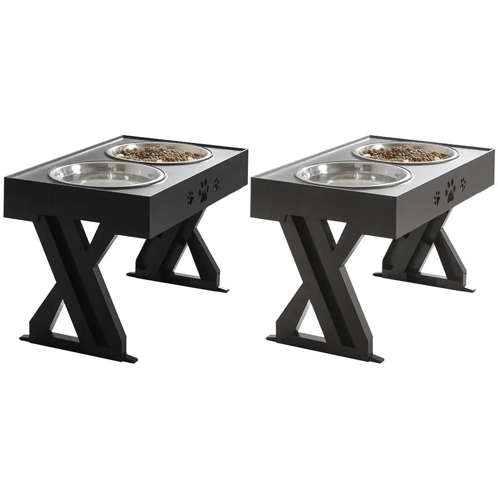 Elevated Dog Bowls Collapsible Metal Pet Raised Bowls Bowl Pet Feeder and Waterer for Puppy Cat Dog
Elevated Dog Bowls Collapsible Metal Pet Raised Bowls Bowl Pet Feeder and Waterer for Puppy Cat Dog