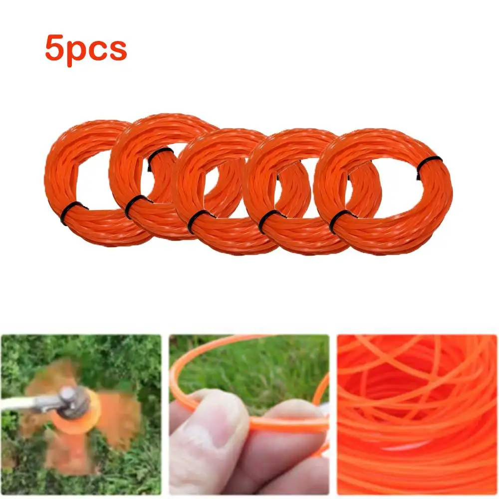 5pcs For Ego Professional Grade 0.095 In. Trimmer Line Brushcutter Cord Orange Trimmer Nylon Trimmer Parts Tool
5pcs For Ego Professional Grade 0.095 In. Trimmer Line Brushcutter Cord Orange Trimmer Nylon Trimmer Parts Tool
