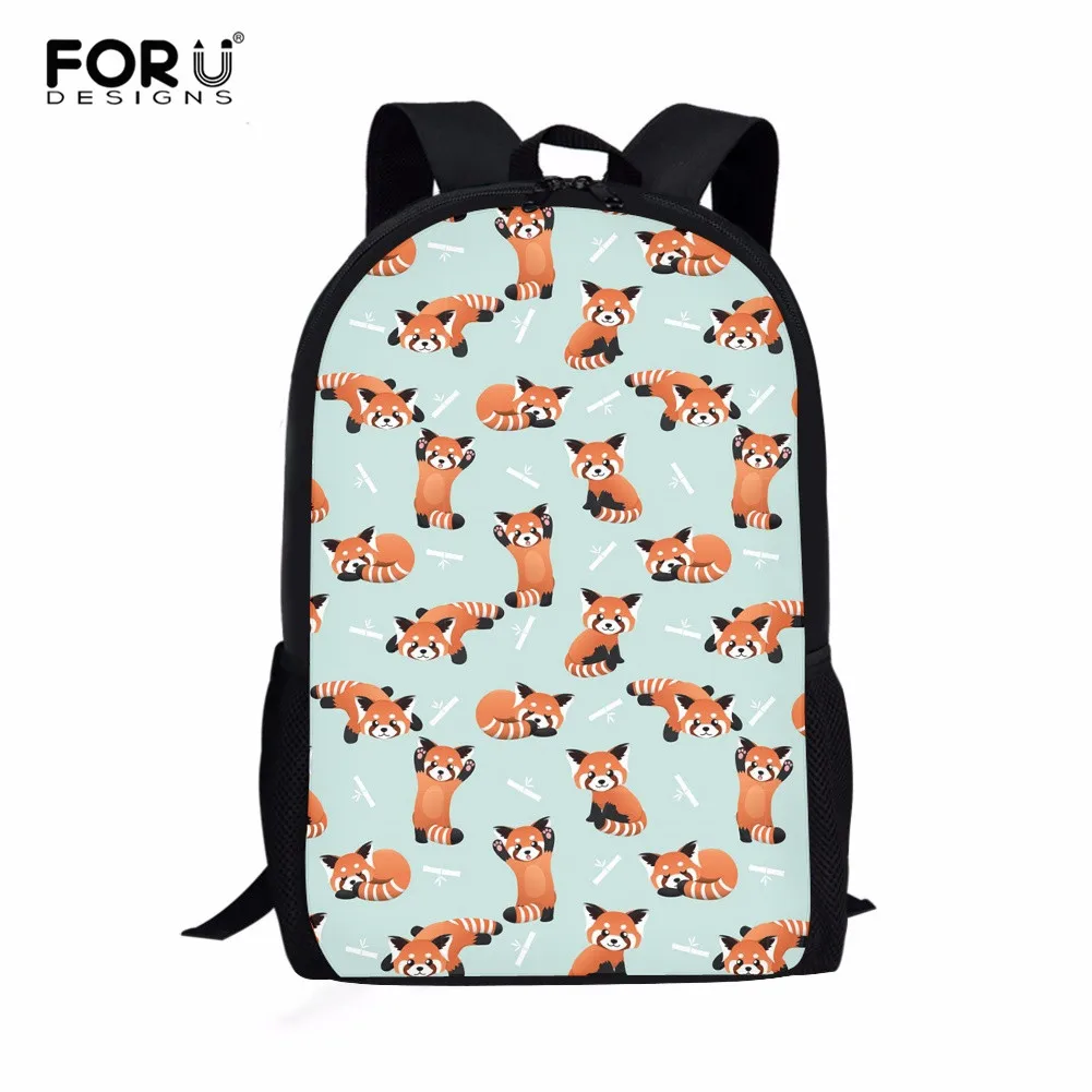 FORUDESIGNS Cute Red Panda Design Comfortable Kids Children's 16 Inch School Bags Large Capacity School Backpacks for Boys Girls
FORUDESIGNS Cute Red Panda Design Comfortable Kids Children's 16 Inch School Bags Large Capacity School Backpacks for Boys Girls