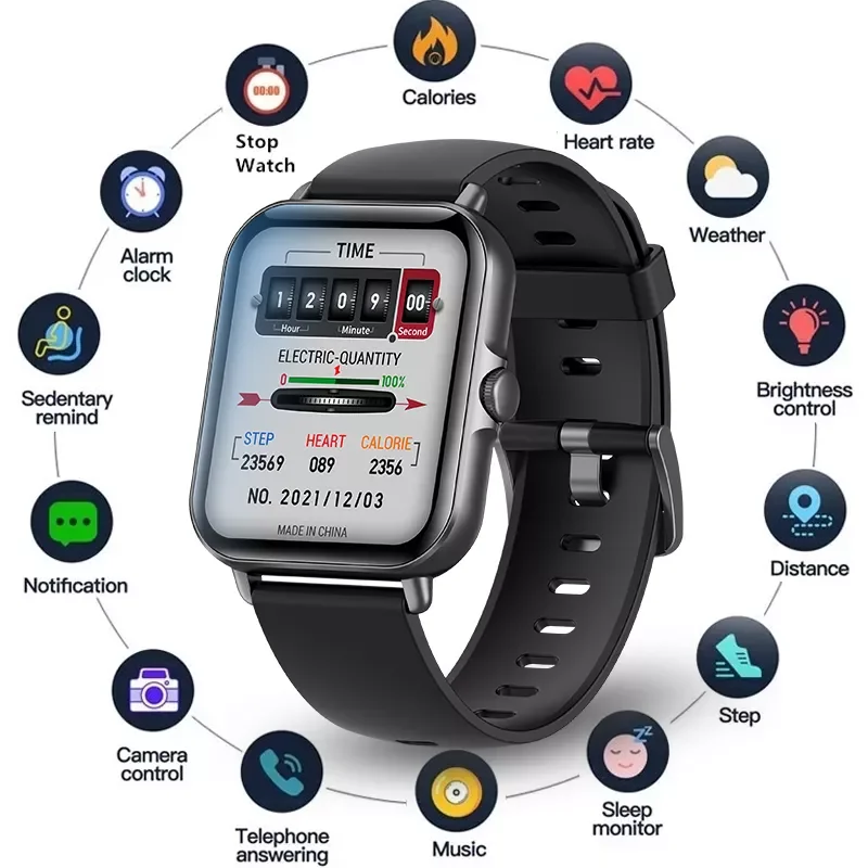2022 New Smart Watch Men 1.69 Inch Sreen Real-time Heart Rate Monitoring Bluetooth Call GTS 3 Women Smartwatch For Xiaomi Huawei
2022 New Smart Watch Men 1.69 Inch Sreen Real-time Heart Rate Monitoring Bluetooth Call GTS 3 Women Smartwatch For Xiaomi Huawei