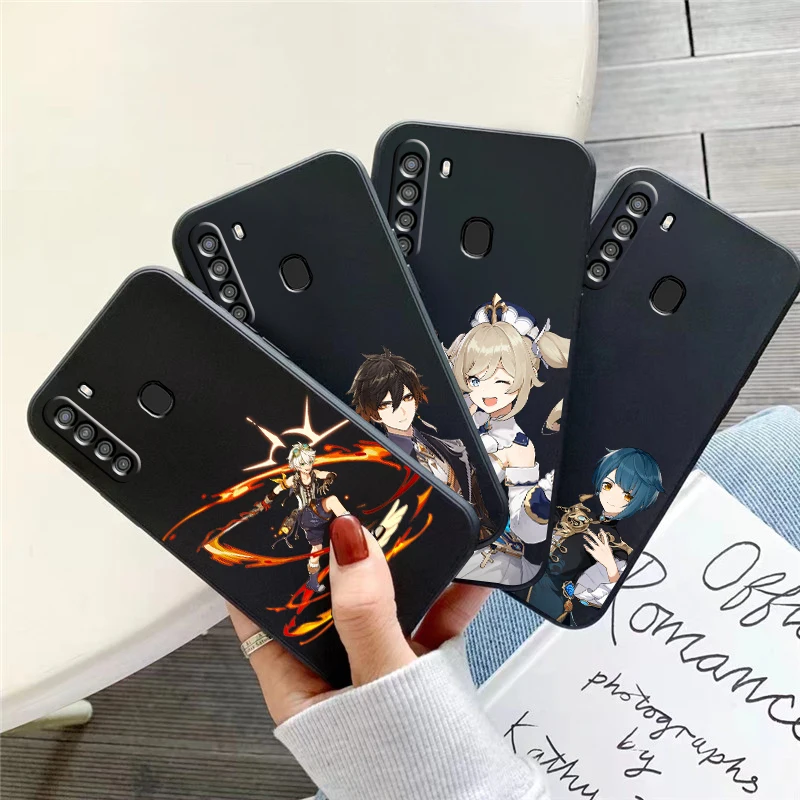 Genshin Impact Project Game Phone Case For Samsung Galaxy A32 4G 5G A51 4G 5G A71 4G 5G A72 4G 5G Black Back Funda Coque Soft
Genshin Impact Project Game Phone Case For Samsung Galaxy A32 4G 5G A51 4G 5G A71 4G 5G A72 4G 5G Black Back Funda Coque Soft