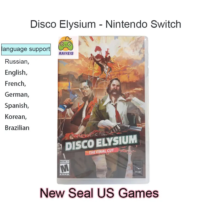 Disco Elysium The Final Cut New Sealed Entity Game Free Shipping and Fast Delivery
Disco Elysium The Final Cut New Sealed Entity Game Free Shipping and Fast Delivery
