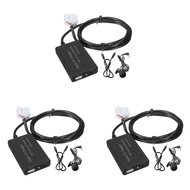3X Bluetooth музыкальный громкой связи автомобильный интерфейс AUX адаптер для Honda Accord Civic CRV
3X Bluetooth музыкальный громкой связи автомобильный интерфейс AUX адаптер для Honda Accord Civic CRV