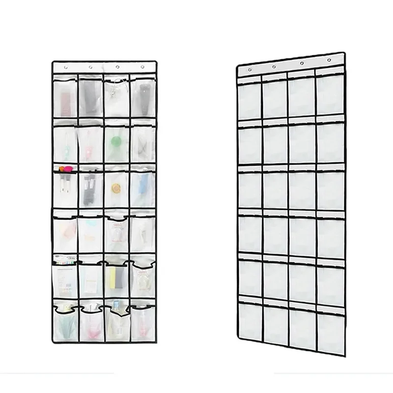 1x 24 Grid Wall-mounted Sundries Shoe Organiser Fabric Closet Bag Storage Rack Mesh Pocket Clear Hanging Over The Door Cloth Box
1x 24 Grid Wall-mounted Sundries Shoe Organiser Fabric Closet Bag Storage Rack Mesh Pocket Clear Hanging Over The Door Cloth Box