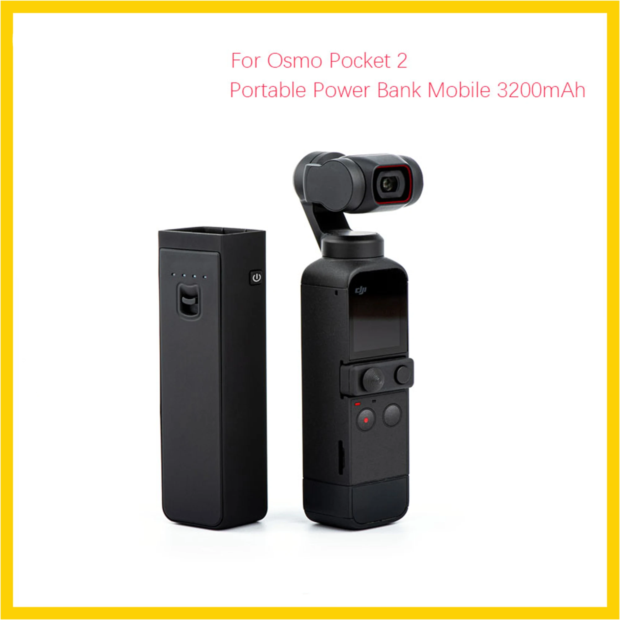 For Osmo Pocket 2 Portable Power Bank Mobile 3200mAh Battery Charger Handheld Charging Hub Fo DJI Pocket 2 Camera Hand Grips
For Osmo Pocket 2 Portable Power Bank Mobile 3200mAh Battery Charger Handheld Charging Hub Fo DJI Pocket 2 Camera Hand Grips