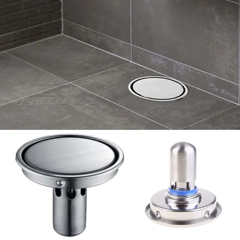 Stainless Steel Invisible Drain Plug Cover Sink Water Filter Bathroom Strainer
Stainless Steel Invisible Drain Plug Cover Sink Water Filter Bathroom Strainer