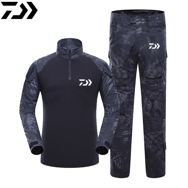 Daiwa Waterproof Breathable Fishing Clothes Spring and Autumn Breathable and Sweat Absorbing Cycling Clothes Camouflage Jackets
Daiwa Waterproof Breathable Fishing Clothes Spring and Autumn Breathable and Sweat Absorbing Cycling Clothes Camouflage Jackets
