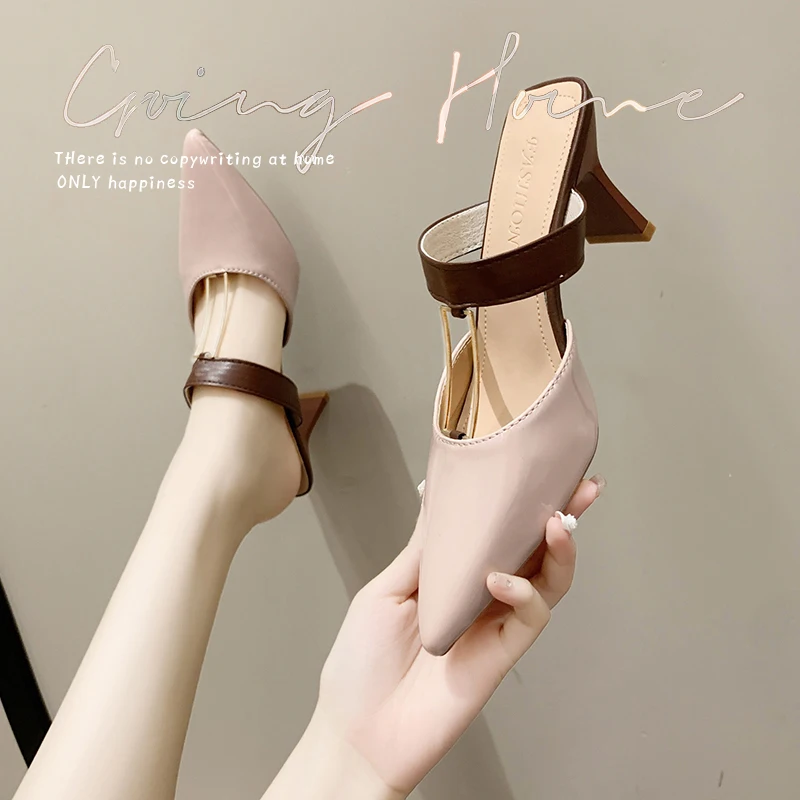 Pointed-toe Women's Thick High-heeled Shoes Fashion Trend Hollow Work Women's Shoes Green High-heeled Women heels
Pointed-toe Women's Thick High-heeled Shoes Fashion Trend Hollow Work Women's Shoes Green High-heeled Women heels