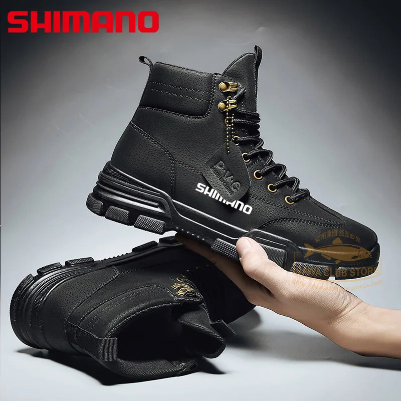 Новинка 2022, зимние рыболовные ботинки SHIMANO, мужские уличные рыболовные ботинки, походные ботинки, походная Нескользящая дышащая обувь с выс...
Новинка 2022, зимние рыболовные ботинки SHIMANO, мужские уличные рыболовные ботинки, походные ботинки, походная Нескользящая дышащая обувь с выс...