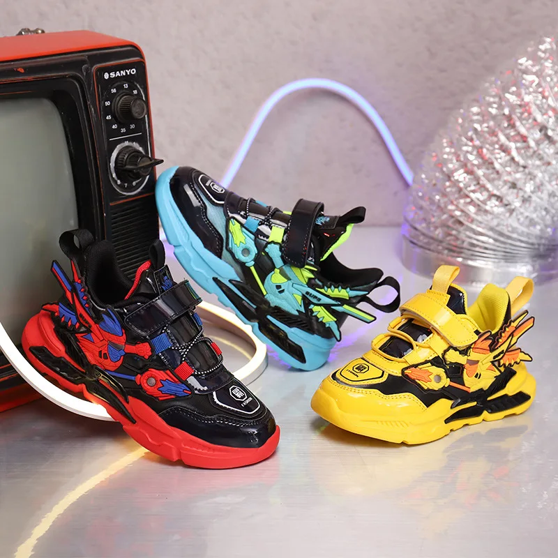 Sneakers 2021 Children's Mecha Casual Shoes Tide Boys' Autumn And Winter New Sports Zhongda Soft-soled Running
Sneakers 2021 Children's Mecha Casual Shoes Tide Boys' Autumn And Winter New Sports Zhongda Soft-soled Running