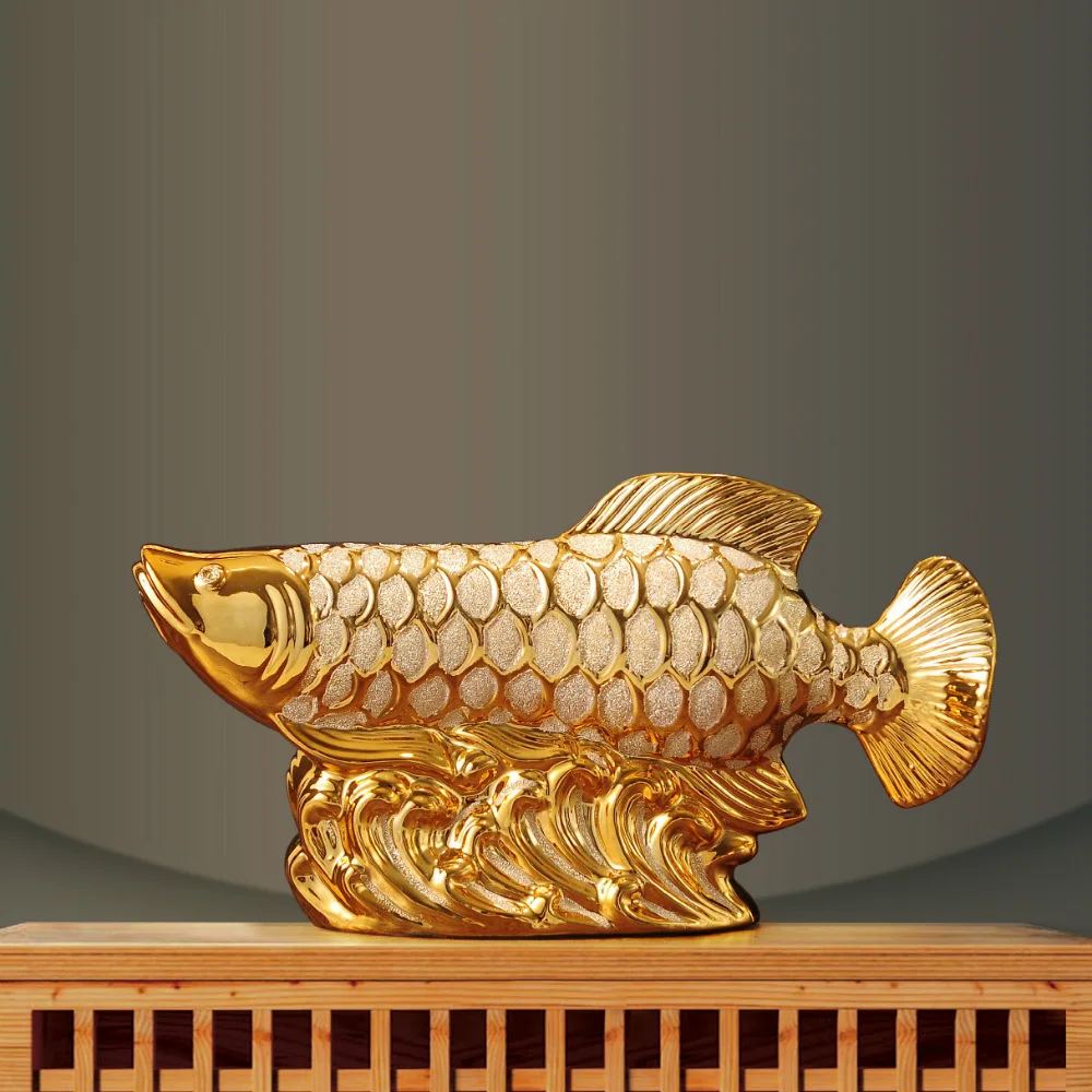 Керамический декоративный орнамент Arowana, Современный художественный процесс гальванизации, аксессуары для домашнего декора-стандартная П...
Керамический декоративный орнамент Arowana, Современный художественный процесс гальванизации, аксессуары для домашнего декора-стандартная П...