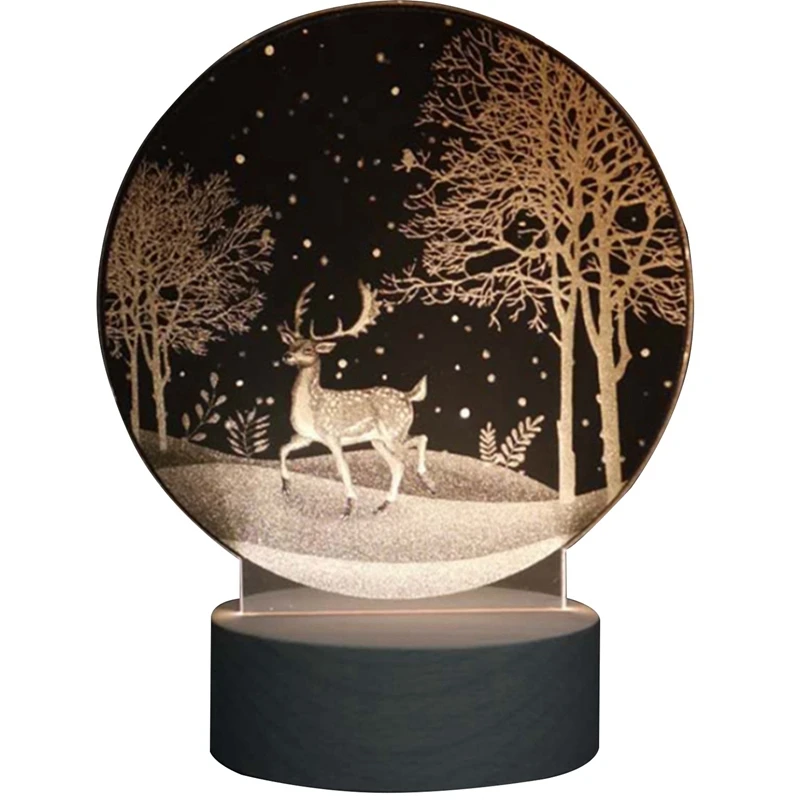 Night Light, LED Elk Lights, Night Lights For Kids, Baby Night Light, Bedside Lamp, Adjustable Brightness,USB Charging
Night Light, LED Elk Lights, Night Lights For Kids, Baby Night Light, Bedside Lamp, Adjustable Brightness,USB Charging