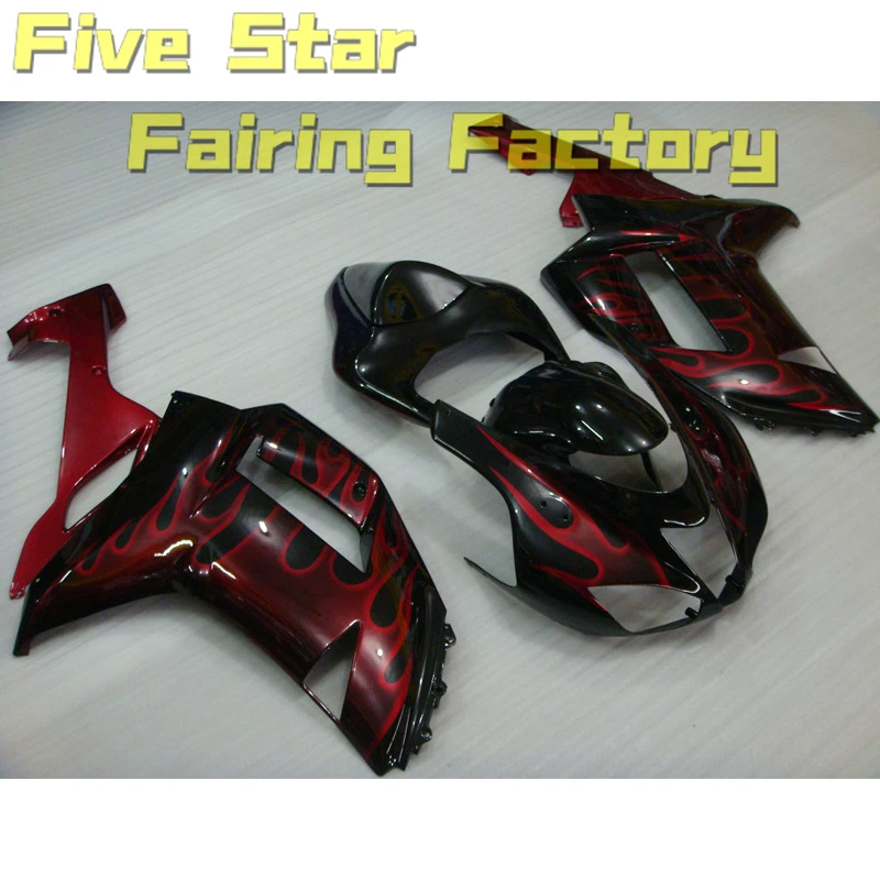 Motorcycle Fairing Kit For Kawasaki Ninja ZX6R 636 2007 2008 ZX 6R Injection Mold Bodywork High Quality Shell Black Red Flame
Motorcycle Fairing Kit For Kawasaki Ninja ZX6R 636 2007 2008 ZX 6R Injection Mold Bodywork High Quality Shell Black Red Flame