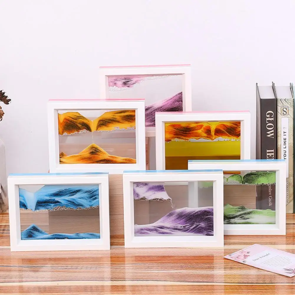 Dynamic Sand Picture Useful Multi-purpose Double Faced for Home Flowing Sand Picture Moving Sand Picture
Dynamic Sand Picture Useful Multi-purpose Double Faced for Home Flowing Sand Picture Moving Sand Picture