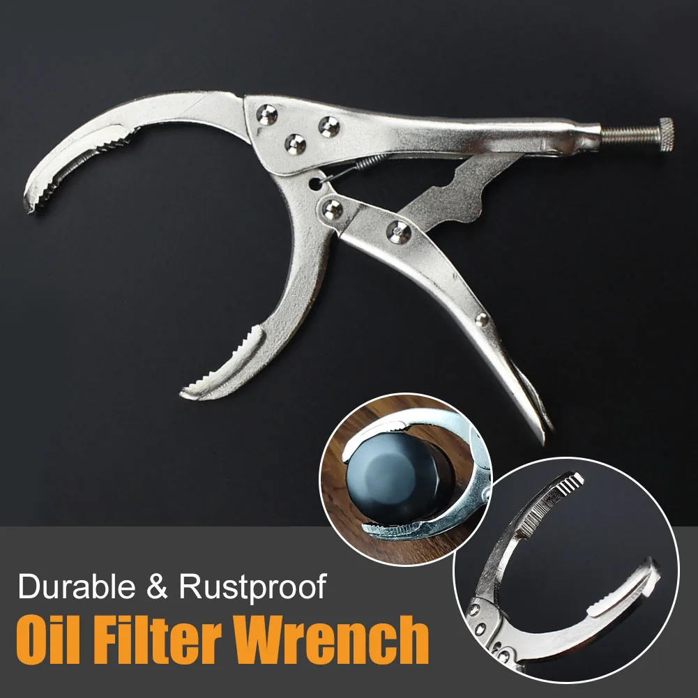Clamp Oil Filter Wrench Rust-free Steel Wrench 50-110mm Adjustable Clamp Oil Filter Disassembly Tool Car Repair Accessories
Clamp Oil Filter Wrench Rust-free Steel Wrench 50-110mm Adjustable Clamp Oil Filter Disassembly Tool Car Repair Accessories