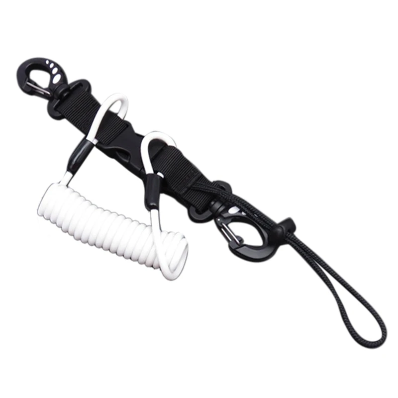 Scuba Diving Lanyard Coil Springs Camera Lanyard Spiral With Ring Dive For Dive Lights Underwater Diving Rods
Scuba Diving Lanyard Coil Springs Camera Lanyard Spiral With Ring Dive For Dive Lights Underwater Diving Rods