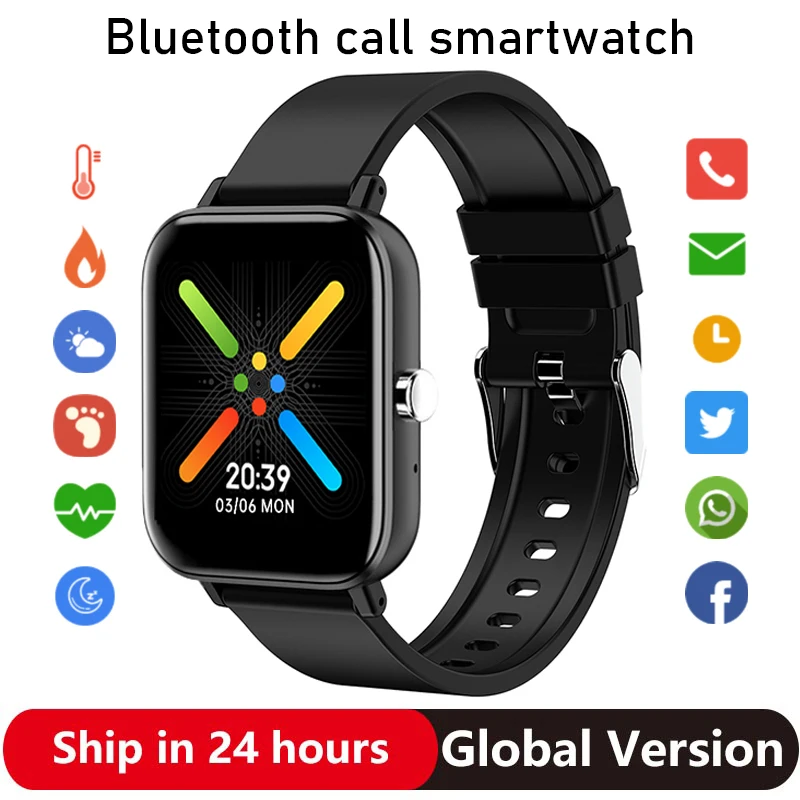 Smart Watch Men Oppo Bluetooth Call Waterproof Smartwatch Heart Rate Fitness Monitor Smart Sports Watch for Women Xiaomi Huawei
Smart Watch Men Oppo Bluetooth Call Waterproof Smartwatch Heart Rate Fitness Monitor Smart Sports Watch for Women Xiaomi Huawei