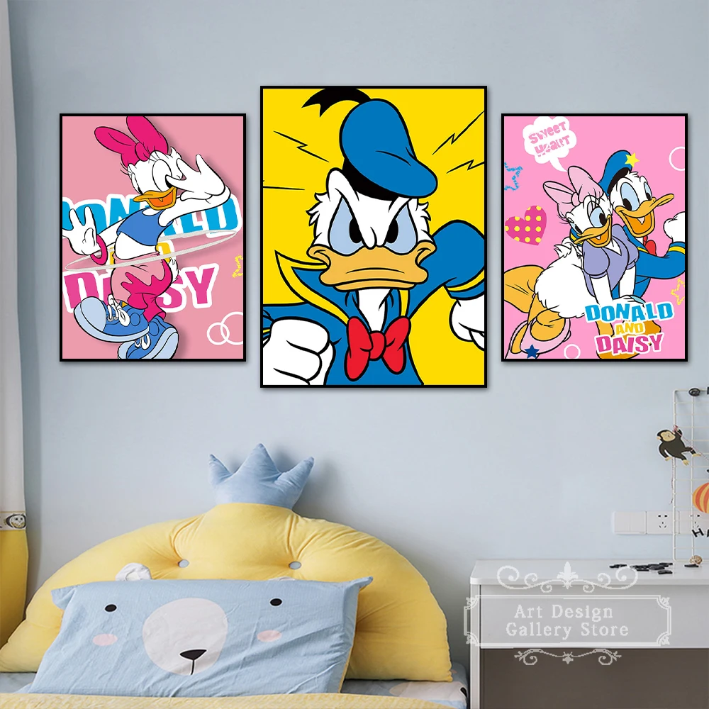 Disney Funny Donald Duck Wall Art Canvas Painting Posters Prints for Living Room Decor Aesthetic Home Decoration Cuadros
Disney Funny Donald Duck Wall Art Canvas Painting Posters Prints for Living Room Decor Aesthetic Home Decoration Cuadros
