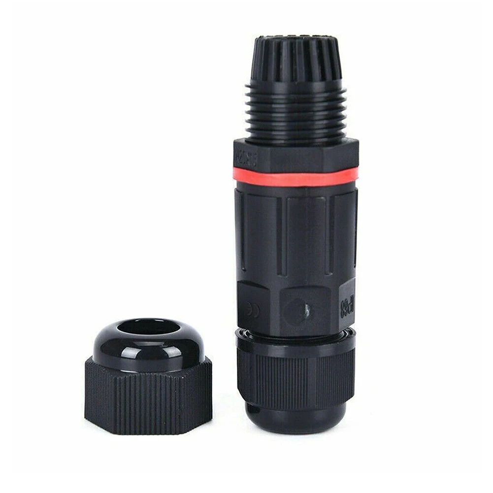 Connector Waterproof Connector 3pc 43g Black Cable Core Joint Electrical IP68 Metal Outdoor Plastic Screw Fixed
Connector Waterproof Connector 3pc 43g Black Cable Core Joint Electrical IP68 Metal Outdoor Plastic Screw Fixed