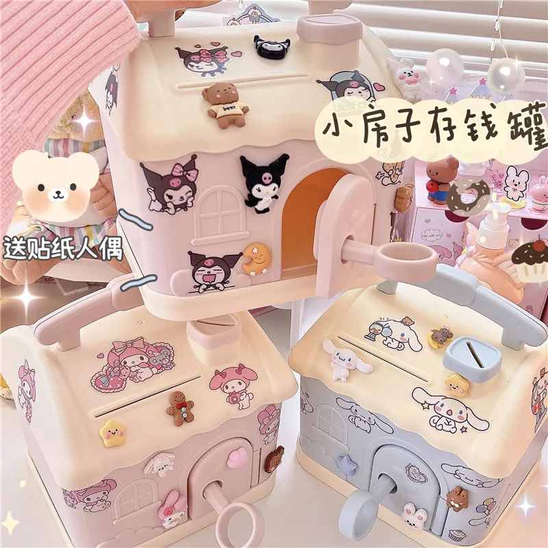 Kawaii Kuromi Cinnamoroll My Melody Sanrio плюшевая мультяшная милая форма настольная Копилка аниме плюшевые игрушки для девочек подарок на день рождения
Kawaii Kuromi Cinnamoroll My Melody Sanrio плюшевая мультяшная милая форма настольная Копилка аниме плюшевые игрушки для девочек подарок на день рождения