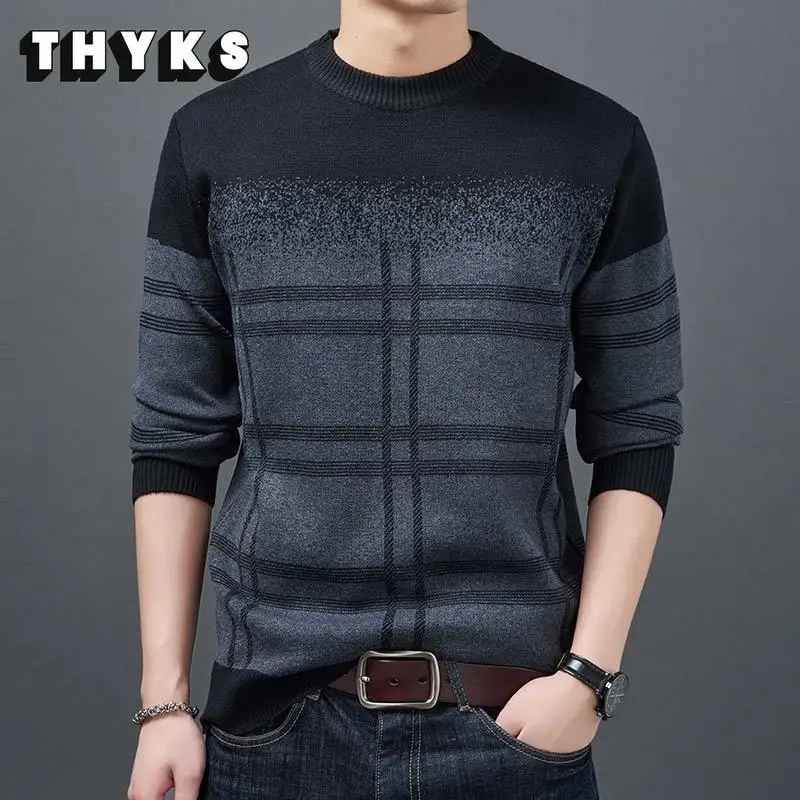 2022 Jersey Dress Pullover Knit Mens Sweaters Male Fashions Casual Thick Warm Winter Plaid Knitted Pull Sweater Men Wear
2022 Jersey Dress Pullover Knit Mens Sweaters Male Fashions Casual Thick Warm Winter Plaid Knitted Pull Sweater Men Wear