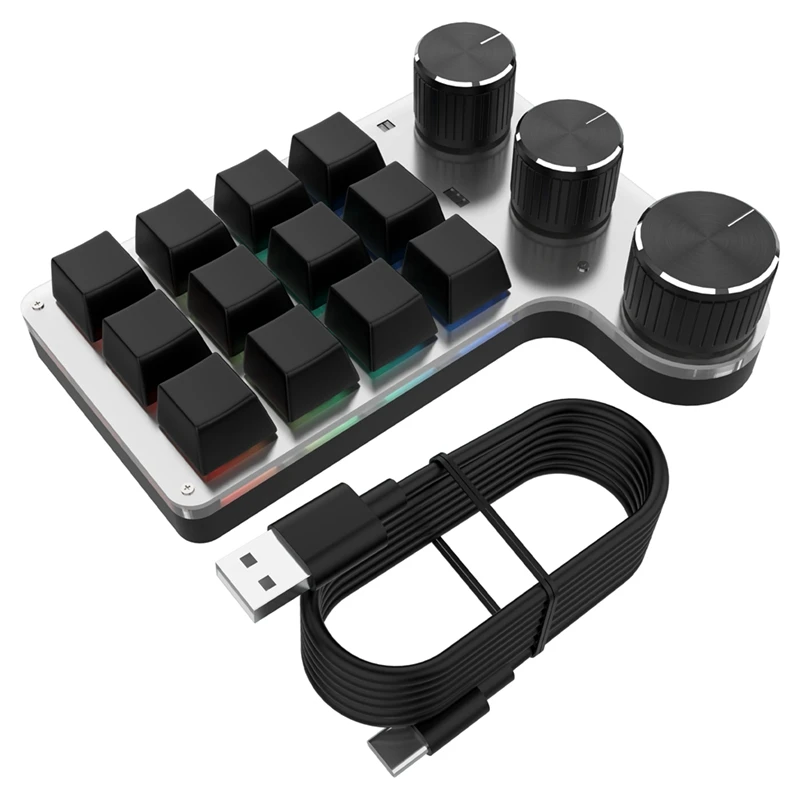 Programming Macro Photoshop Gaming Keypad Mechanical 12 Key Copy Paste Mini Button
Programming Macro Photoshop Gaming Keypad Mechanical 12 Key Copy Paste Mini Button