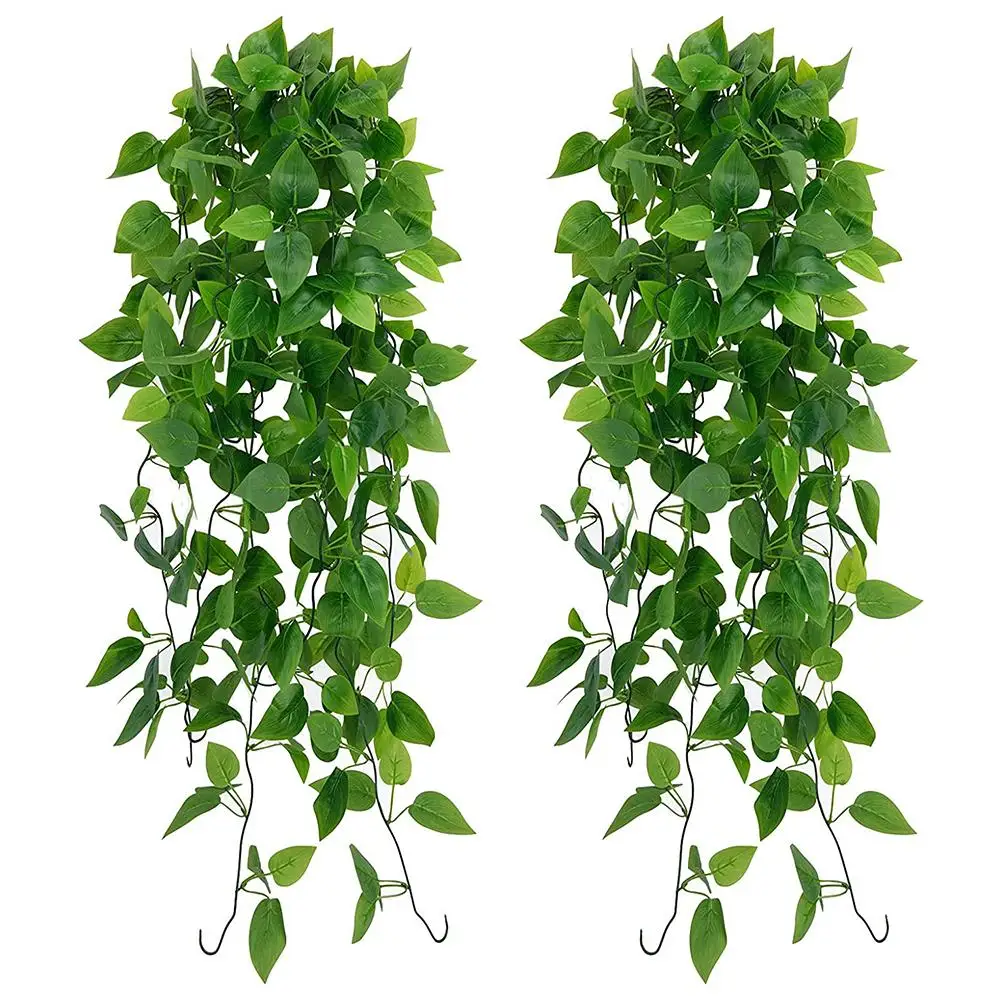 100cm Artificial Vine Plants Hanging Ivy Green Leaves Radish Grape Fake Rattan For Home Garden Wall Wedding Party Decoration
100cm Artificial Vine Plants Hanging Ivy Green Leaves Radish Grape Fake Rattan For Home Garden Wall Wedding Party Decoration