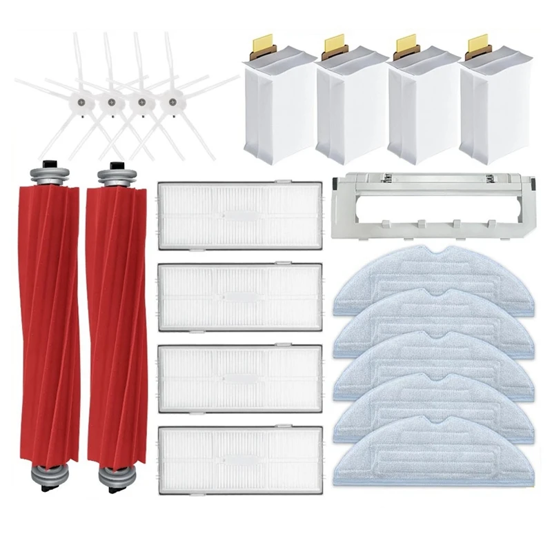 Main Side Brush Mop Rag Hepa Filter Dust Bag Brush Cover For Roborock S7 T7S T7splus Robotic Vacuum Cleaner Spare Parts
Main Side Brush Mop Rag Hepa Filter Dust Bag Brush Cover For Roborock S7 T7S T7splus Robotic Vacuum Cleaner Spare Parts