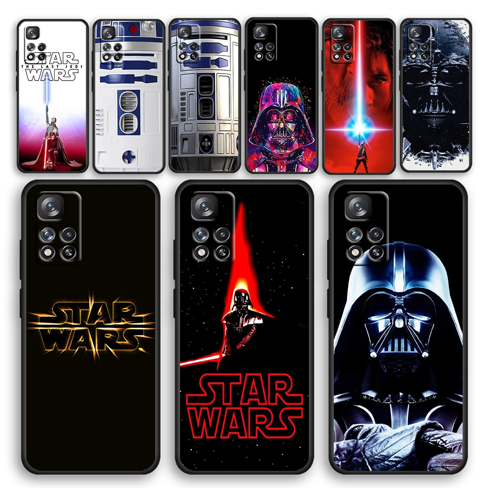 Star Wars Darth Vader Yoda BB8 Soft Black Phone Case For Xiaomi Redmi Note 11 11T 10 Pro 10S 9 9S 9T 8 8T 7 4G 5G Cover Shell
Star Wars Darth Vader Yoda BB8 Soft Black Phone Case For Xiaomi Redmi Note 11 11T 10 Pro 10S 9 9S 9T 8 8T 7 4G 5G Cover Shell