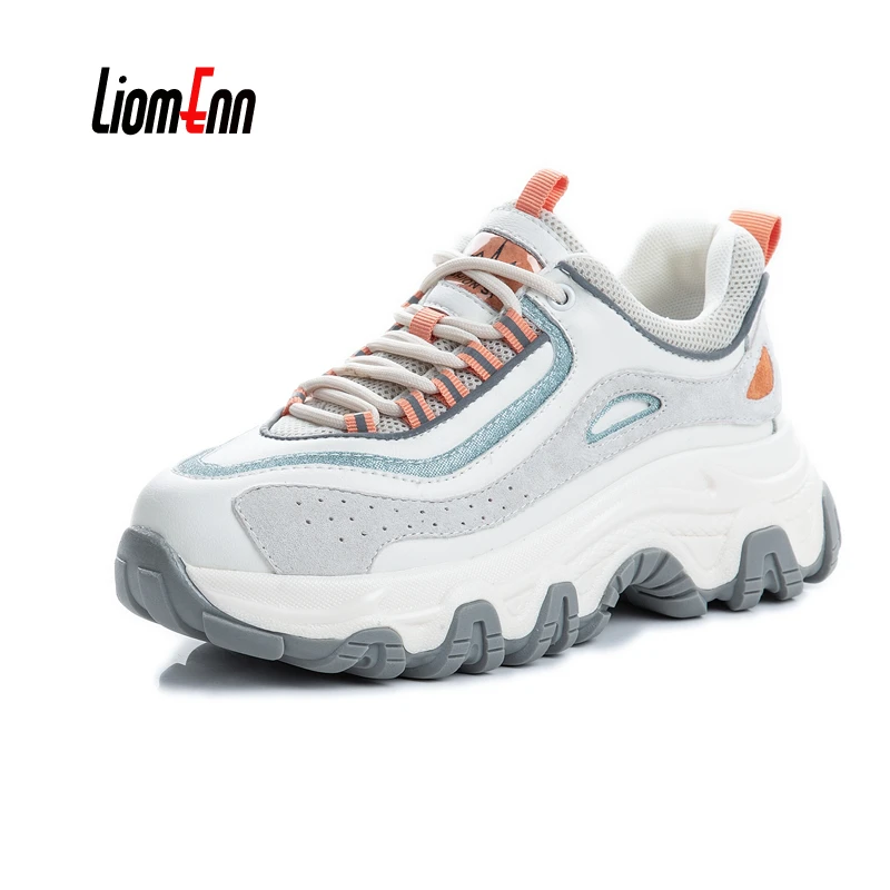 Split Leather Chunky Sneakers Women 2022 New Trend Flat Platform White Shoes Woman Tennis Casual Sport Shoes Ladies Trainers
Split Leather Chunky Sneakers Women 2022 New Trend Flat Platform White Shoes Woman Tennis Casual Sport Shoes Ladies Trainers