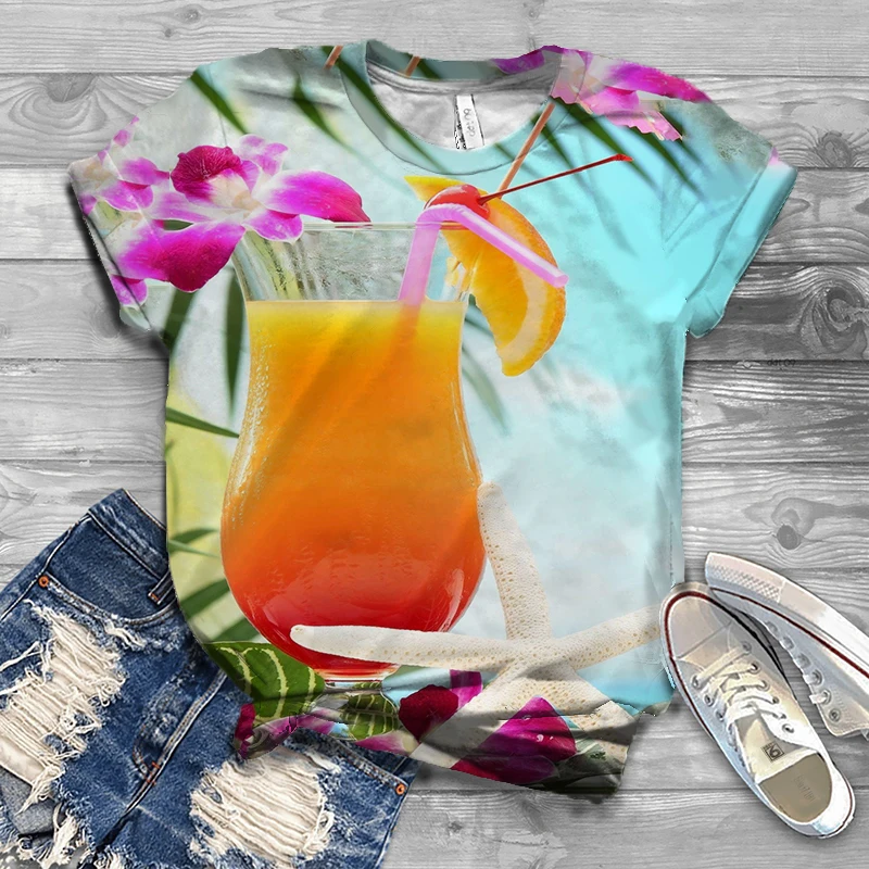 Outdoor Ladies T-shirt Beach Street Trendy Fashion Large Size Original Animal Wolf Fruit Pattern Harajuku Soft Material New
Outdoor Ladies T-shirt Beach Street Trendy Fashion Large Size Original Animal Wolf Fruit Pattern Harajuku Soft Material New