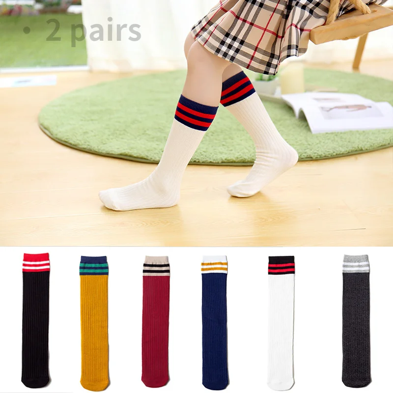 Combed Cotton Over Knee Kids Socks Korean Style Striped Two-color Solid Long Child Socks Breathable Sweat Student Dance Socks
Combed Cotton Over Knee Kids Socks Korean Style Striped Two-color Solid Long Child Socks Breathable Sweat Student Dance Socks