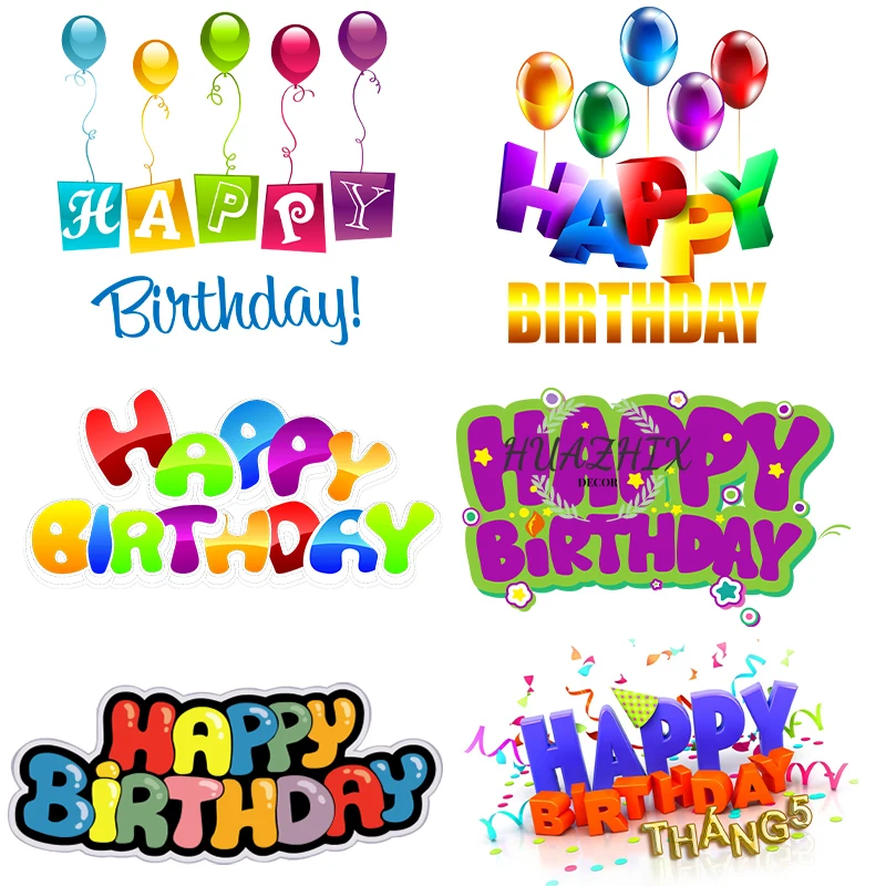Happy Birthday Wall Sticker Party Supplies Decor Baby Bedroom Interior Wallpaper for Kids Rooms Self Adhesive Custom Stickers
Happy Birthday Wall Sticker Party Supplies Decor Baby Bedroom Interior Wallpaper for Kids Rooms Self Adhesive Custom Stickers