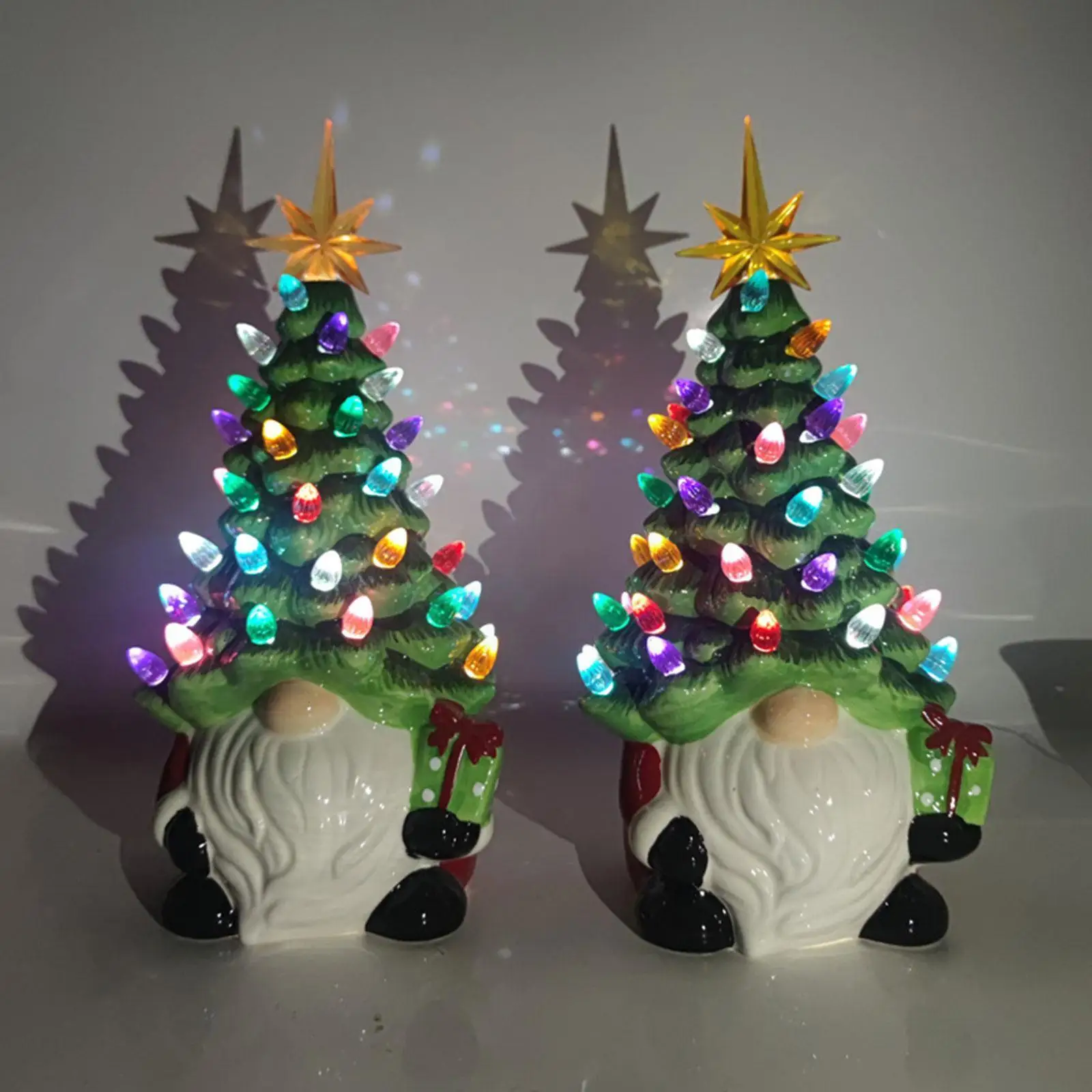 New Ceramic Christmas Tree Tabletop Christmas Tree Craft Home Decoration Lights Multicolored Lights With Ornaments X5U1
New Ceramic Christmas Tree Tabletop Christmas Tree Craft Home Decoration Lights Multicolored Lights With Ornaments X5U1