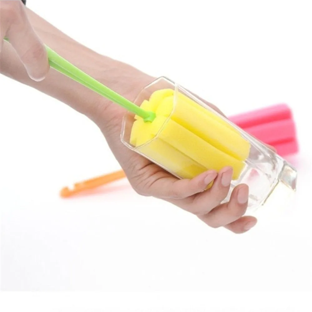 1Pc Sponge Cup Brush Long Handle Non-Toxic Safe Bottle Cleaning Tools Kitchen Practical Cleaning Bursh
1Pc Sponge Cup Brush Long Handle Non-Toxic Safe Bottle Cleaning Tools Kitchen Practical Cleaning Bursh
