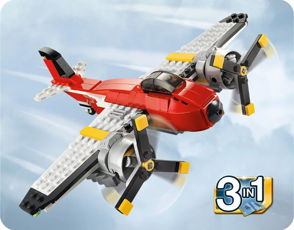 DECOOL City 3 in 1 Creator Propeller Adventures Building Blocks Bricks Model Kids Toys Airbus Airplane Cargo Plane
DECOOL City 3 in 1 Creator Propeller Adventures Building Blocks Bricks Model Kids Toys Airbus Airplane Cargo Plane