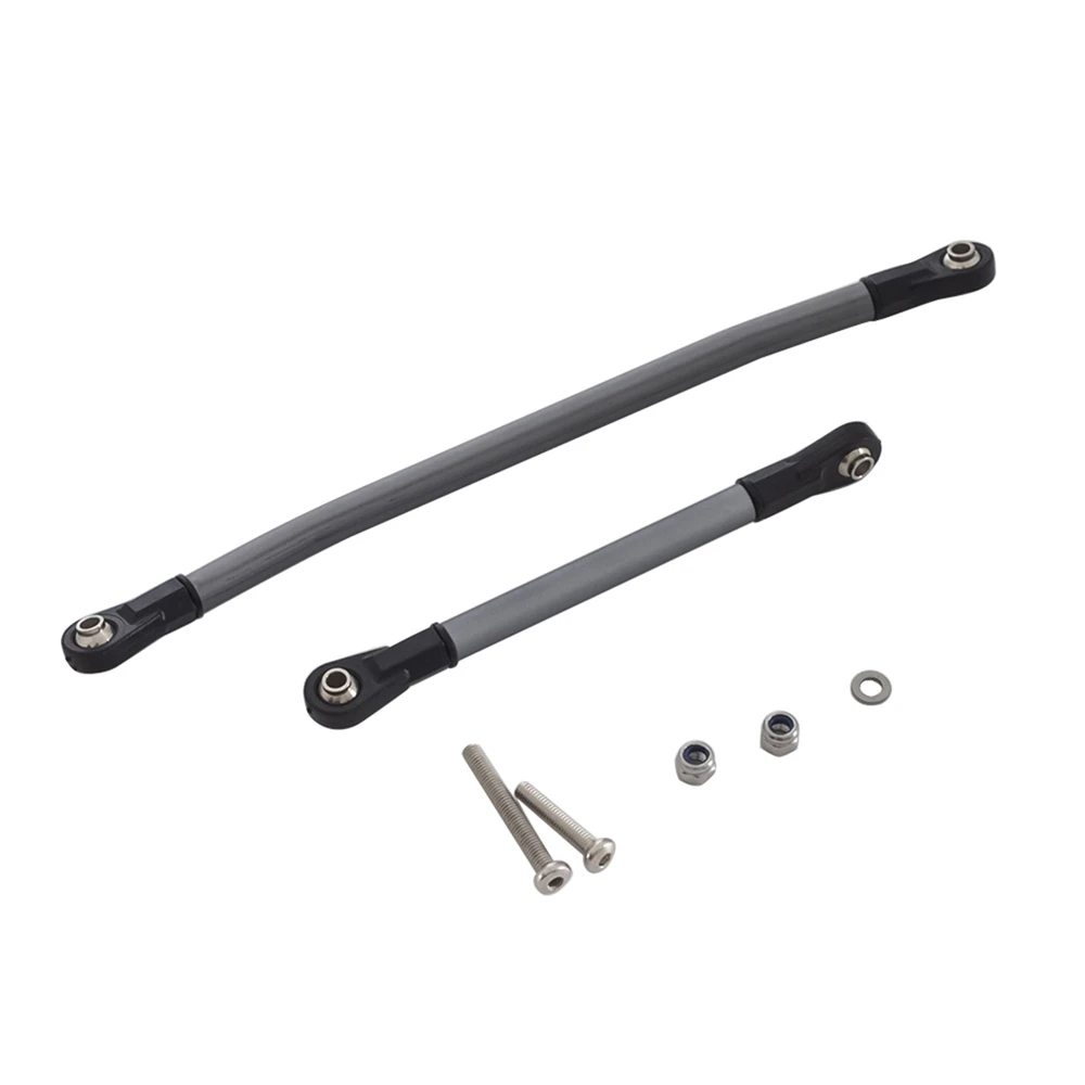 Aluminum Alloy Steering Rod + Servo Rod Linkage Set for 1/10 SCX10 II RC Crawler Car Modification Parts
Aluminum Alloy Steering Rod + Servo Rod Linkage Set for 1/10 SCX10 II RC Crawler Car Modification Parts