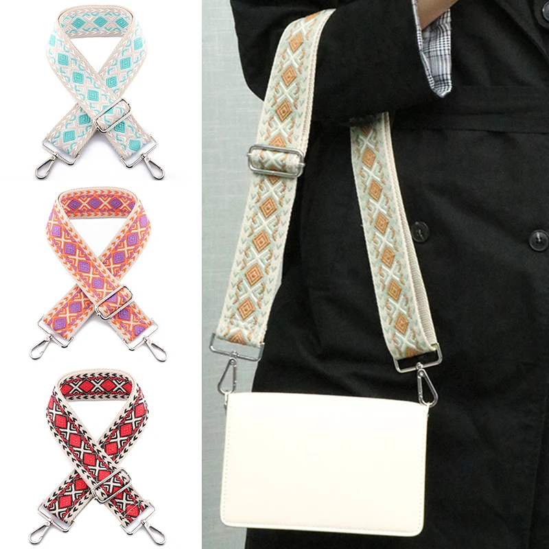 Shoulder Strap Replacement Bag Belt Bag Handle Bag Strap Ethnic Style Adjustable Printed Unique All-match Accessories
Shoulder Strap Replacement Bag Belt Bag Handle Bag Strap Ethnic Style Adjustable Printed Unique All-match Accessories