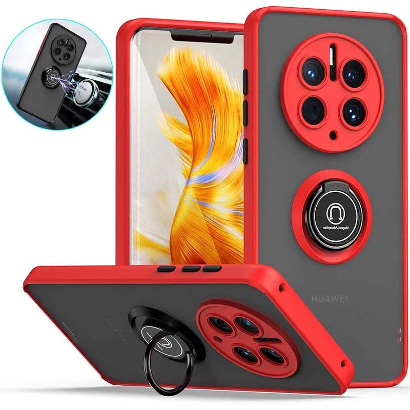 For Huawei Mate 50 Pro Case With Ring Holder Stand Phone Case For Huawei Mate 50Pro DCO-LX9 6.74" Shockproof Magnetic Back Cover
For Huawei Mate 50 Pro Case With Ring Holder Stand Phone Case For Huawei Mate 50Pro DCO-LX9 6.74" Shockproof Magnetic Back Cover