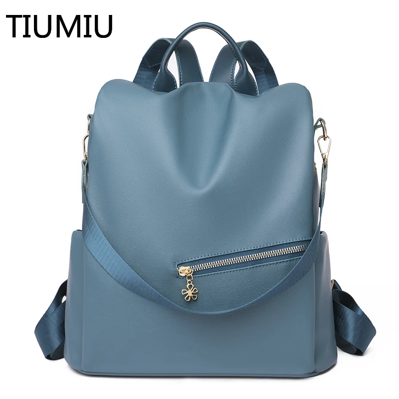 Vintage Soft Leather Women's Backpacks Luxury High Quality Ladies Schoolbags Anti-theft Back Open Design Casual Travel Backpack
Vintage Soft Leather Women's Backpacks Luxury High Quality Ladies Schoolbags Anti-theft Back Open Design Casual Travel Backpack